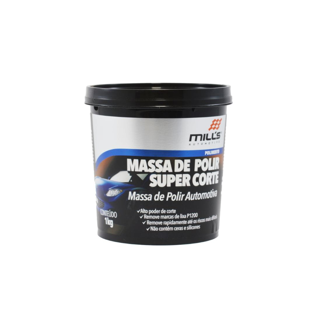 MASSA DE POLIR 1KG B AGUA SUPER CORTE MILLS