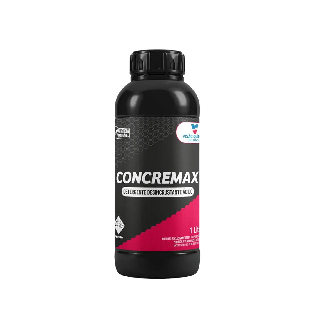 DETERGENTE DESINCRUSTANTE CONCREMAX 1 LITROS VISAO QUIMICA